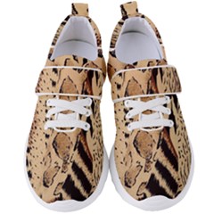 Animal-pattern-design-print-texture Women s Velcro Strap Shoes