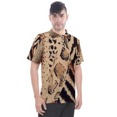 Animal-pattern-design-print-texture Men s Polo Tee