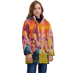 Art-color Kid s Hooded Longline Puffer Jacket