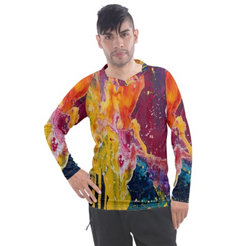 Art-color Men s Pique Long Sleeve Tee by nate14shop