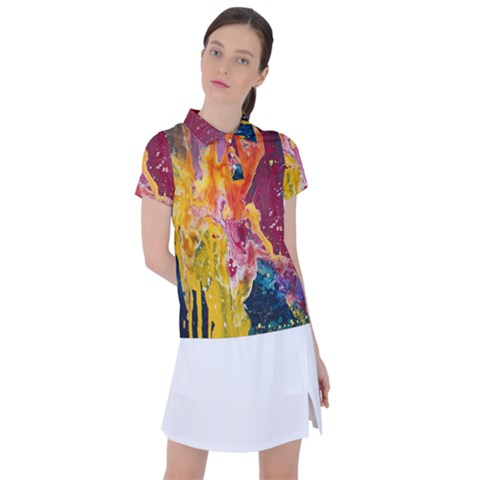 Art-color Women s Polo Tee by nate14shop