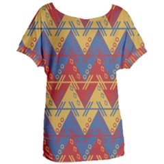 Aztec Women s Oversized Tee by nate14shop