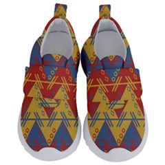 Aztec Kids  Velcro No Lace Shoes by nate14shop