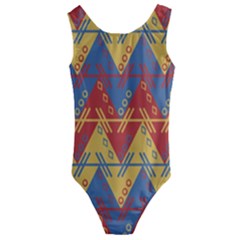 Aztec Kids  Cut-out Back One Piece Swimsuit