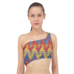 Aztec Spliced Up Bikini Top 