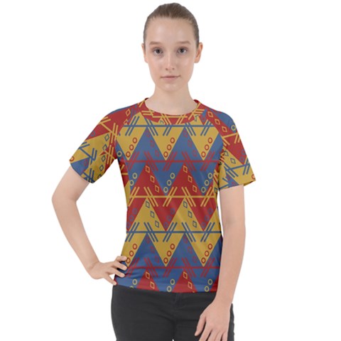 Aztec Women s Sport Raglan Tee by nate14shop