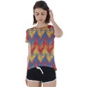 Aztec Short Sleeve Foldover Tee View1