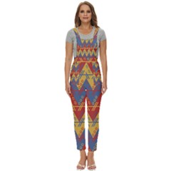 Aztec Women s Pinafore Overalls Jumpsuit