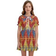 Aztec Kids  Sweet Collar Dress by nate14shop