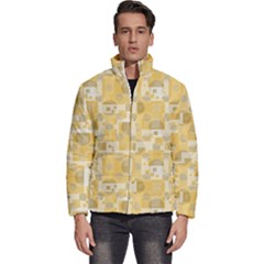 Background Abstract Men s Puffer Bubble Jacket Coat