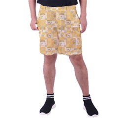 Background Abstract Men s Pocket Shorts