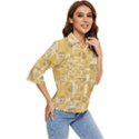 Background Abstract Women s Quarter Sleeve Pocket Shirt View2