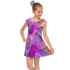 Background-color Kids  Cap Sleeve Dress by nate14shop