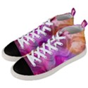 Background-color Men s Mid-Top Canvas Sneakers View2