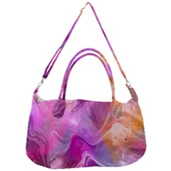 Background-color Removal Strap Handbag by nate14shop