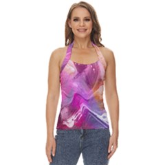 Background-color Basic Halter Top