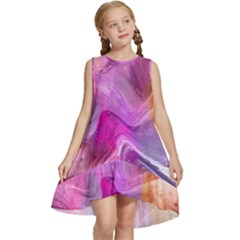 Background-color Kids  Frill Swing Dress