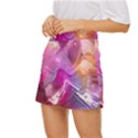 Background-color Mini Front Wrap Skirt View2