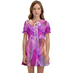 Background-color Kids  Sweet Collar Dress