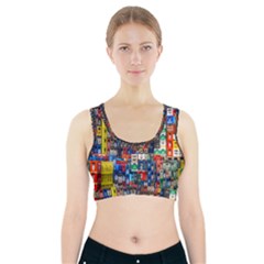 Beverages Sports Bra With Pocket by nate14shop