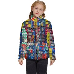 Beverages Kids  Puffer Bubble Jacket Coat