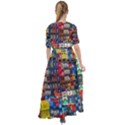 Beverages Waist Tie Boho Maxi Dress View2