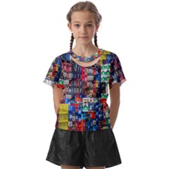 Beverages Kids  Front Cut Tee