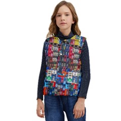 Beverages Kid s Short Button Up Puffer Vest	