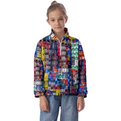 Beverages Kids  Half Zip Hoodie