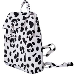 Blak-white-tiger-polkadot Buckle Everyday Backpack by nate14shop