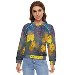 Bokeh Women s Long Sleeve Raglan Tee