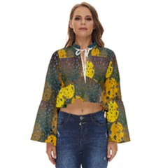 Bokeh Boho Long Bell Sleeve Top