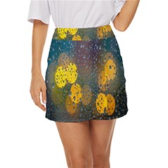 Bokeh Mini Front Wrap Skirt