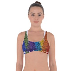 Christmas-002 Got No Strings Sports Bra