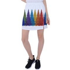 Christmas-002 Tennis Skirt by nate14shop