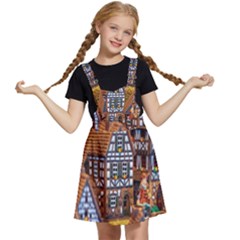 Christmas-motif Kids  Apron Dress by nate14shop