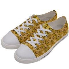 Cloth 001 Women s Low Top Canvas Sneakers by nate14shop