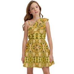 Cloth 001 Kids  One Shoulder Party Dress