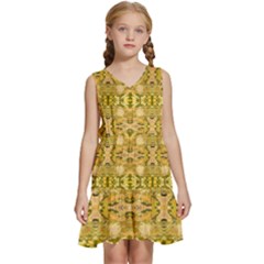 Cloth 001 Kids  Sleeveless Tiered Mini Dress