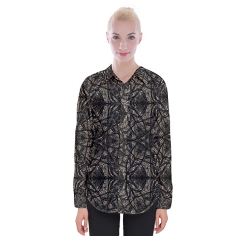 Cloth-002 Womens Long Sleeve Shirt by nate14shop