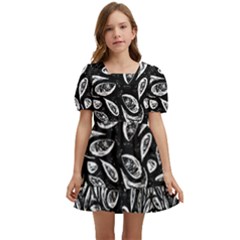 Cloth-003 Kids  Short Sleeve Dolly Dress