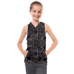 Cloth-3592974 Kids  Sleeveless Hoodie by nate14shop