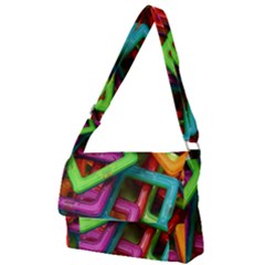 Construction-set Full Print Messenger Bag (s) by nate14shop