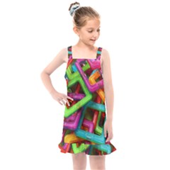 Construction-set Kids  Overall Dress