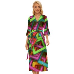 Construction-set Midsummer Wrap Dress