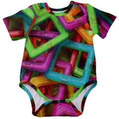 Construction-set Baby Short Sleeve Onesie Bodysuit by nate14shop