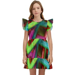 Construction-set Kids  Winged Sleeve Dress