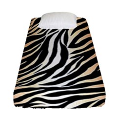 Cuts  Catton Tiger Fitted Sheet (single Size) by nate14shop