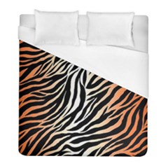 Cuts  Catton Tiger Duvet Cover (full/ Double Size) by nate14shop