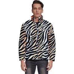 Cuts  Catton Tiger Men s Puffer Bubble Jacket Coat by nate14shop